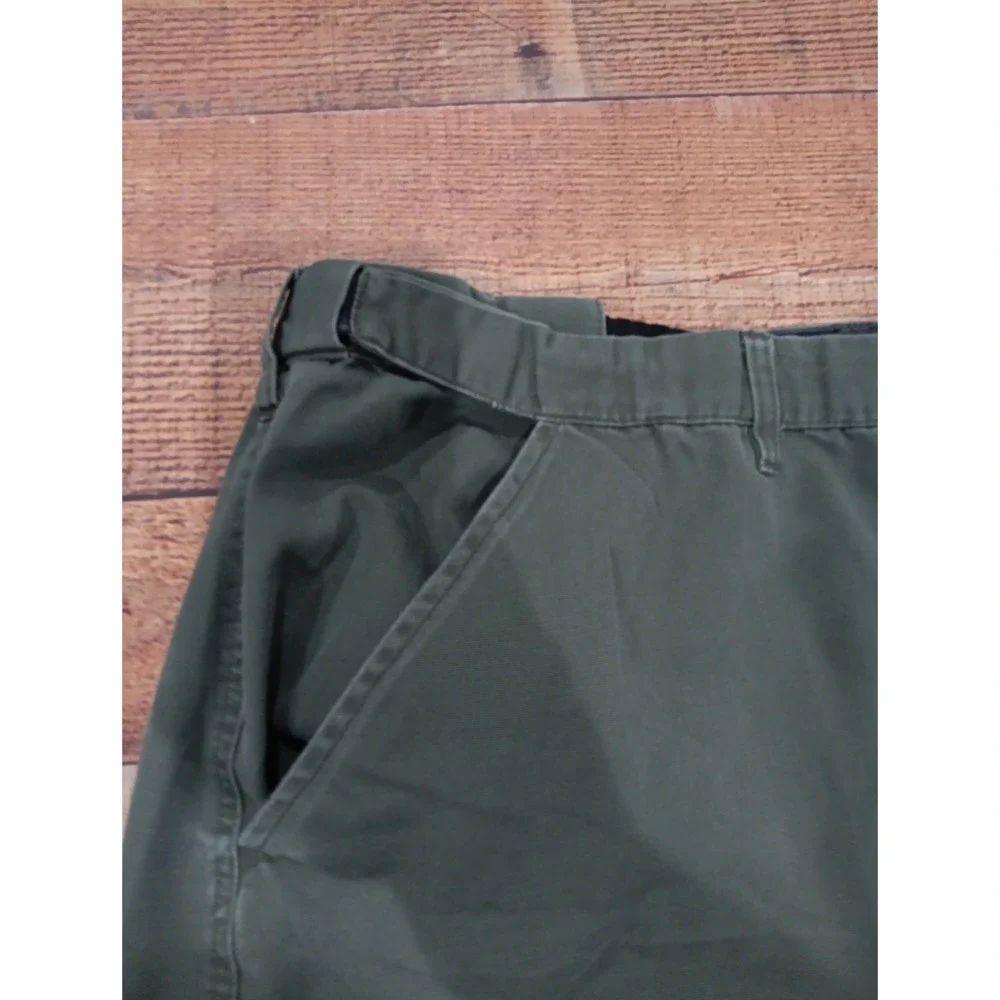 Boy Scout Of America Pants Mens Relaxed 42 Green Zip Off Outdoors Hiking 2540